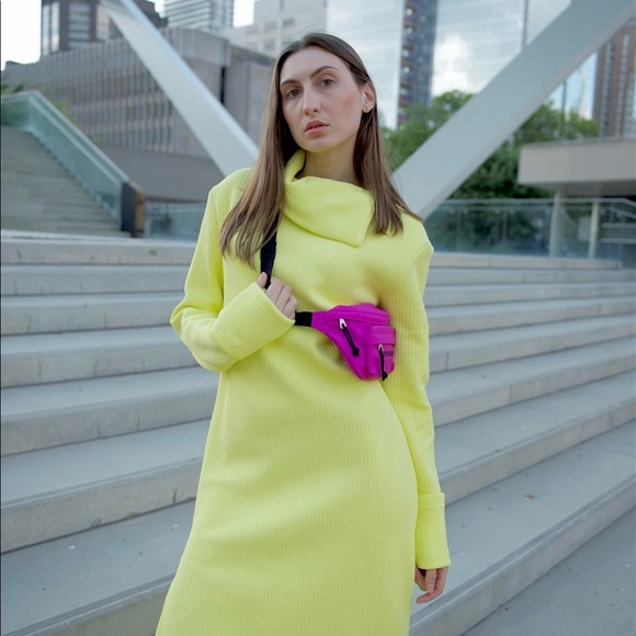 MM6 Ribbed Jersey dress size S/M - Picture 2 of 11